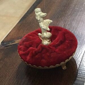 Vintage poodle pin cushion